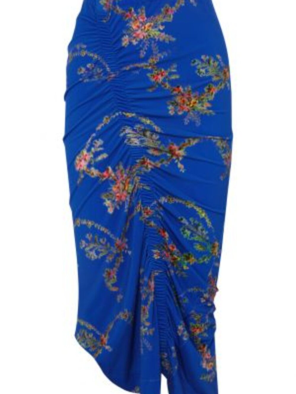 Preen by Thornton Bregazzi Blue Floral Skirt